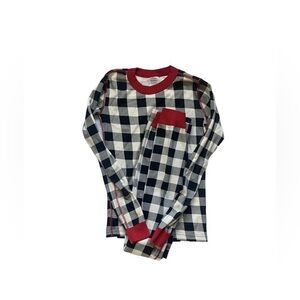 Hanna Andersson Buffalo Plaid Pajama Set Size 160